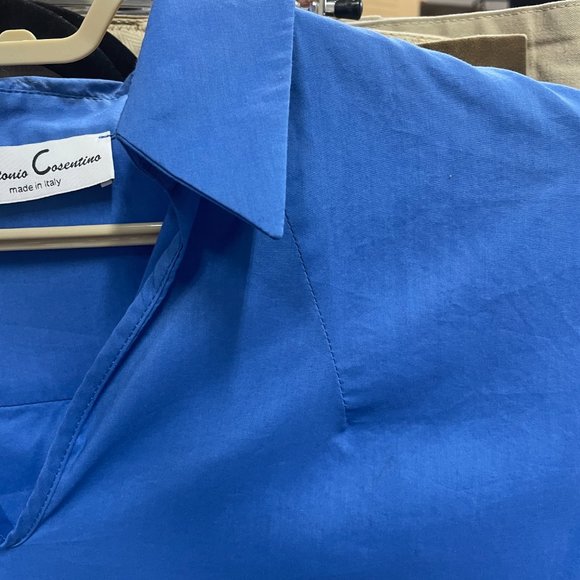 Antonio Cosentino Italian Lagenlook Blouse – Size 46 (Approx. L/XL) - Picture 4 of 8